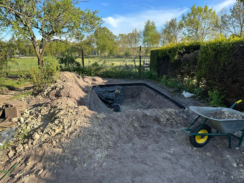 Zand - Bruin tuinzand uit oude moestuin, dus vruchtbaar, Tuin en Terras, Zand, Ophalen, Gebruikt, Ophoogzand