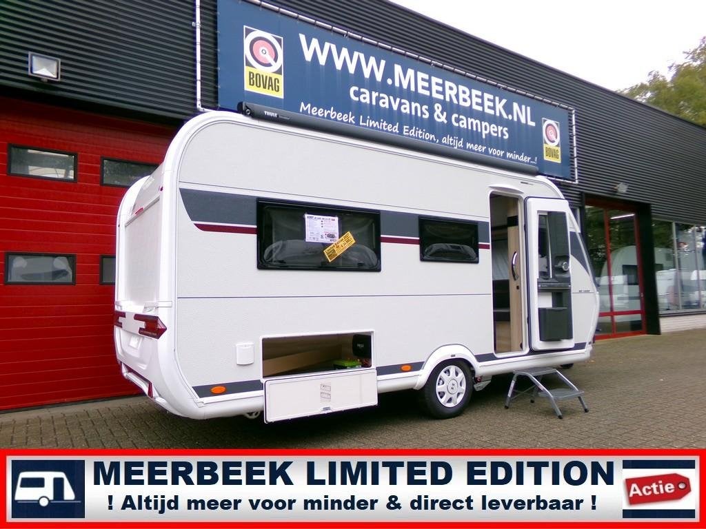 Hobby De Luxe 460 LU 3509,=KORTING +MOVER +THULE +BC260, Caravans en Kamperen, Rondzit, Hobby, Fietsenrek, Particulier