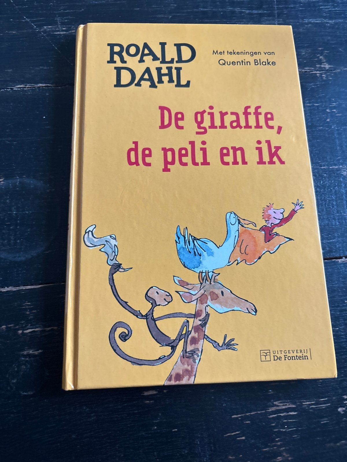 Roald Dahl - De giraffe, de peli en ik, Boeken, Ophalen of Verzenden, Zo goed als nieuw, Fictie algemeen