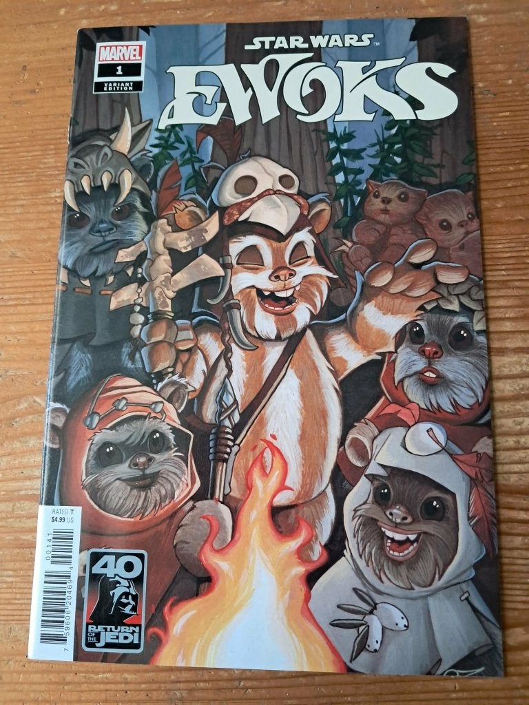Star wars: ewoks 1 (variant cover), Boeken, Strips | Comics, Amerika, Nieuw, Orlando, Ophalen