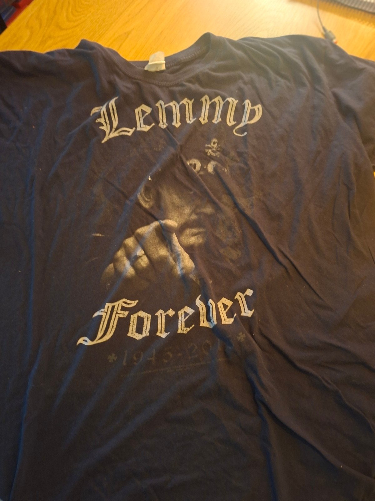 Lemmy Kilmister T-shirt XXL - Motorhead Rock Band, Ophalen of Verzenden, Gedragen, Overige maten, Zwart