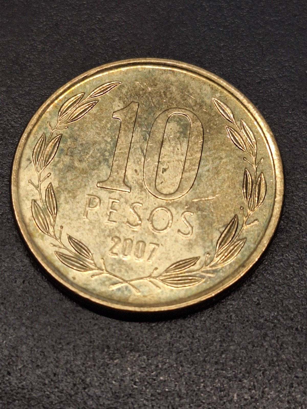 Chili 10 pesos 2007, Ophalen of Verzenden, Zuid-Amerika