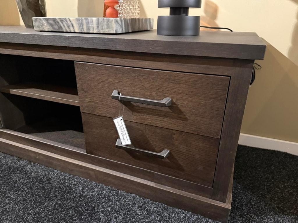 TV Kast Alexander, Eiken!, Ophalen, 150 tot 200 cm, Eikenhout, Nieuw