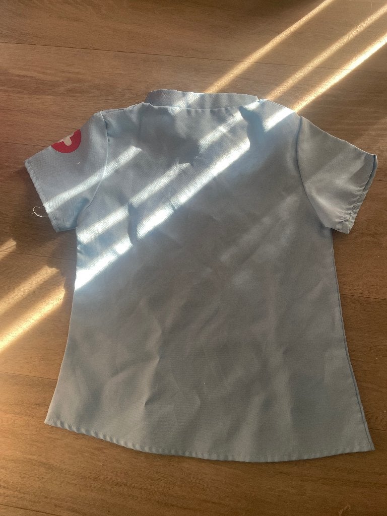 Verkleedkleren zuster voor peuter, Kinderen en Baby's, Carnavalskleding en Verkleedspullen, Ophalen, Gebruikt, 110 t/m 116, Jongen of Meisje
