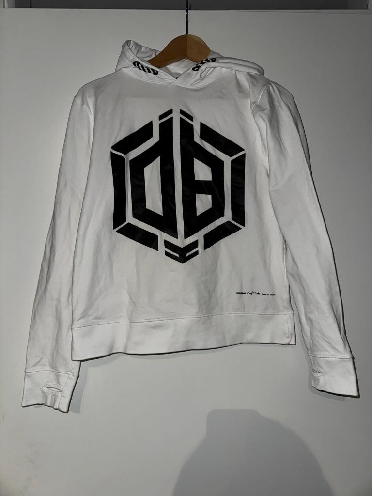 Daley blind 16 164 170 witte hoodie trui sweater vingino, Verzenden, Trui of Vest, Zo goed als nieuw, Vingino