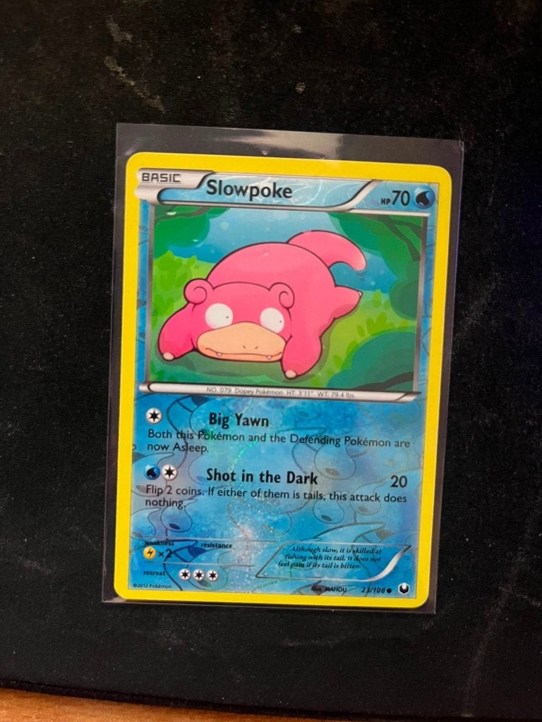 Slowpoke 23/108 - Reverse Holo - Pokemon Kaart, Ophalen of Verzenden, Zo goed als nieuw