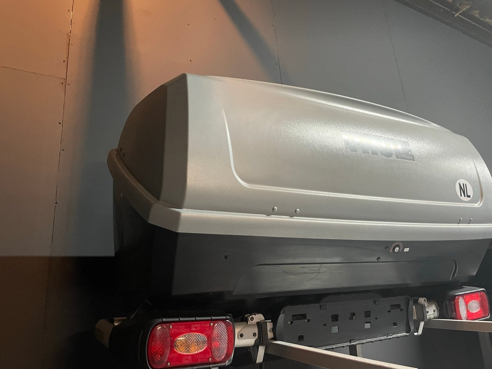 Thule BackUp 900 Bagagebox en Fietsendrager Combinatie, Ophalen, Zo goed als nieuw