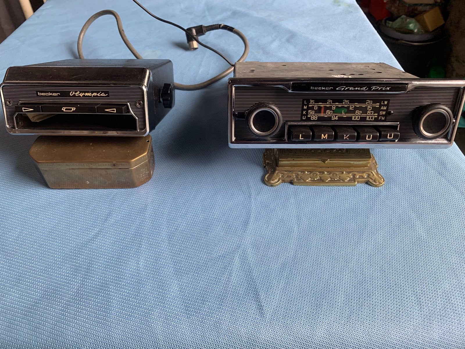 Becker Grand Prix auto radio, Ophalen, Zo goed als nieuw
