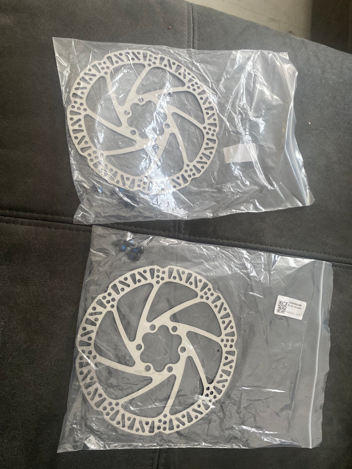 Nieuwe 160mm Remschijven voor Fiets - Set van 2, Remmen, Ophalen of Verzenden, Mountainbike, Nieuw