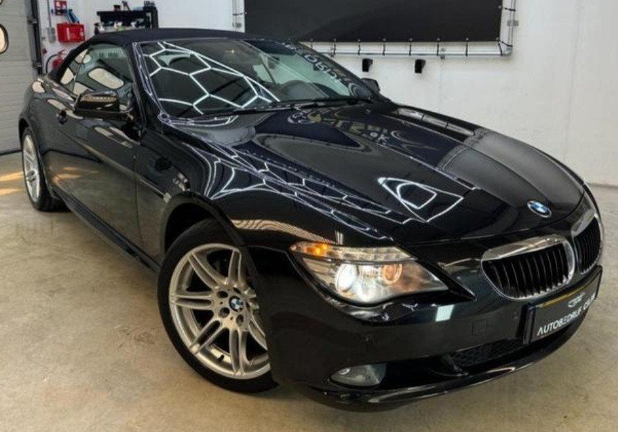 BMW 6-Serie 3.0 I 630 200KW Cabrio AUT 2010 Zwart, Auto's, BMW, Bedrijf, 6-Serie, ABS, Benzine, C, Cabriolet, Automaat, Geïmporteerd