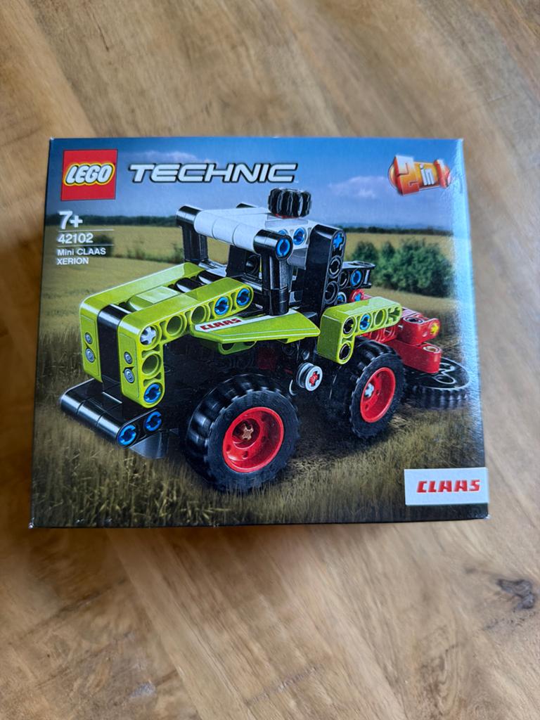 LEGO Technic 42102 Mini CLAAS XERION - Nieuw in doos, Ophalen of Verzenden, Nieuw, Overige merken