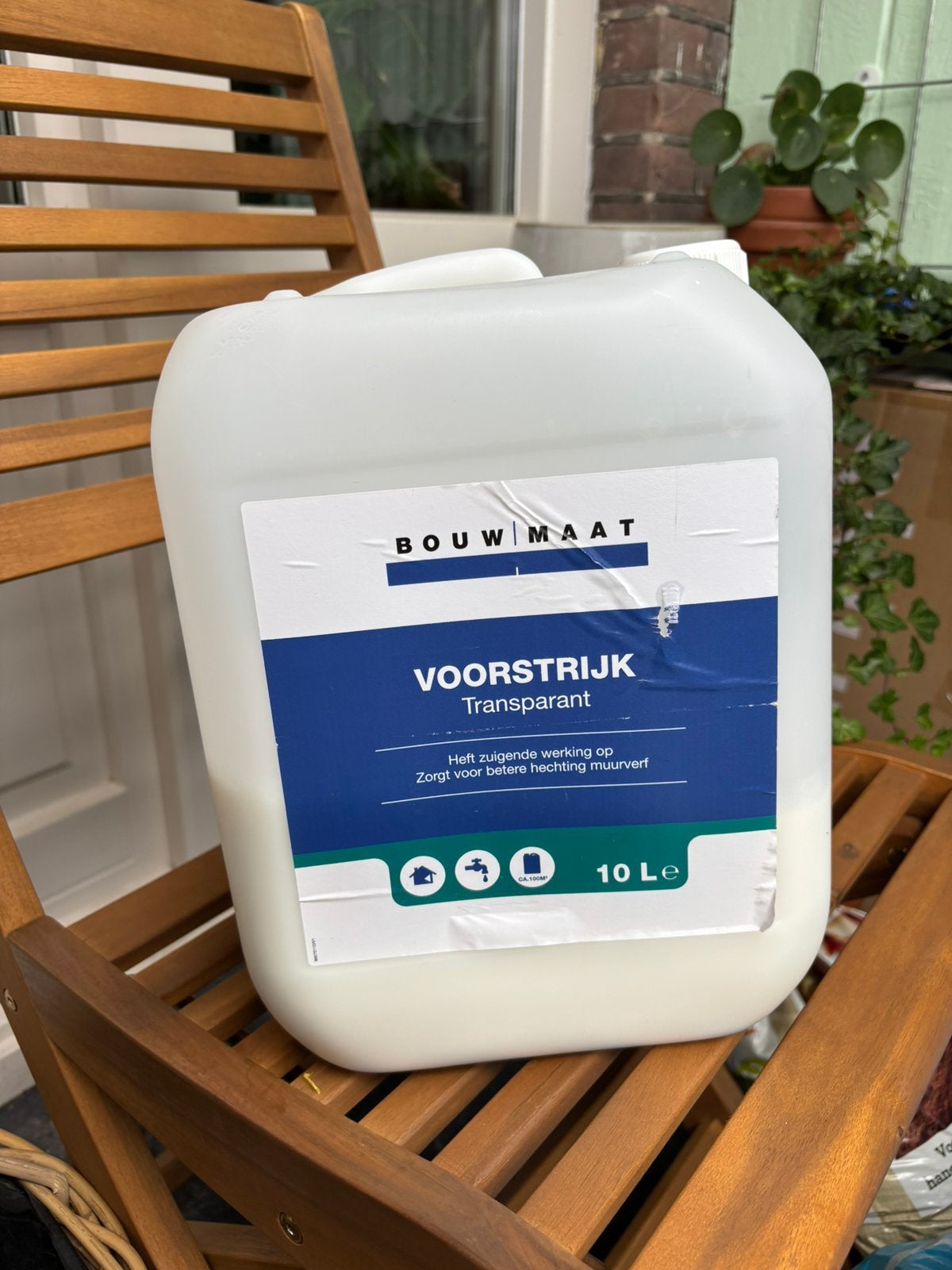 Voorstrijk Bouwmaat, Ophalen, Zo goed als nieuw, Wit