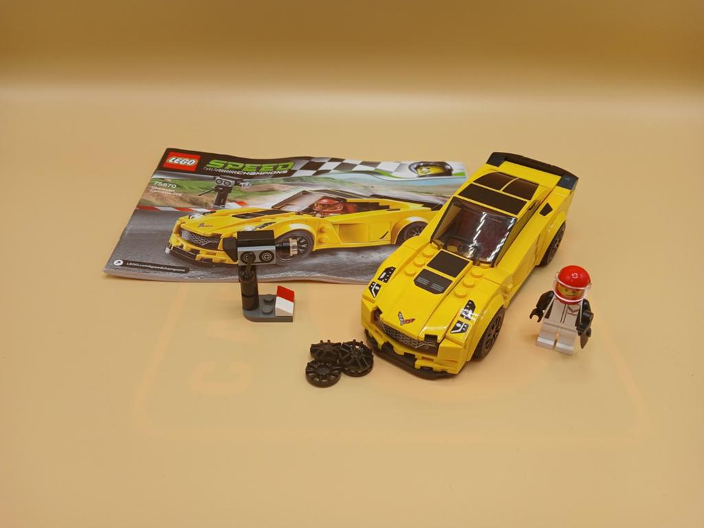 Lego Speed Champions, 75870 Chervolet Corvette Z06. **ZGAN**, Lego, Complete set, Speed Champions, Ophalen of Verzenden