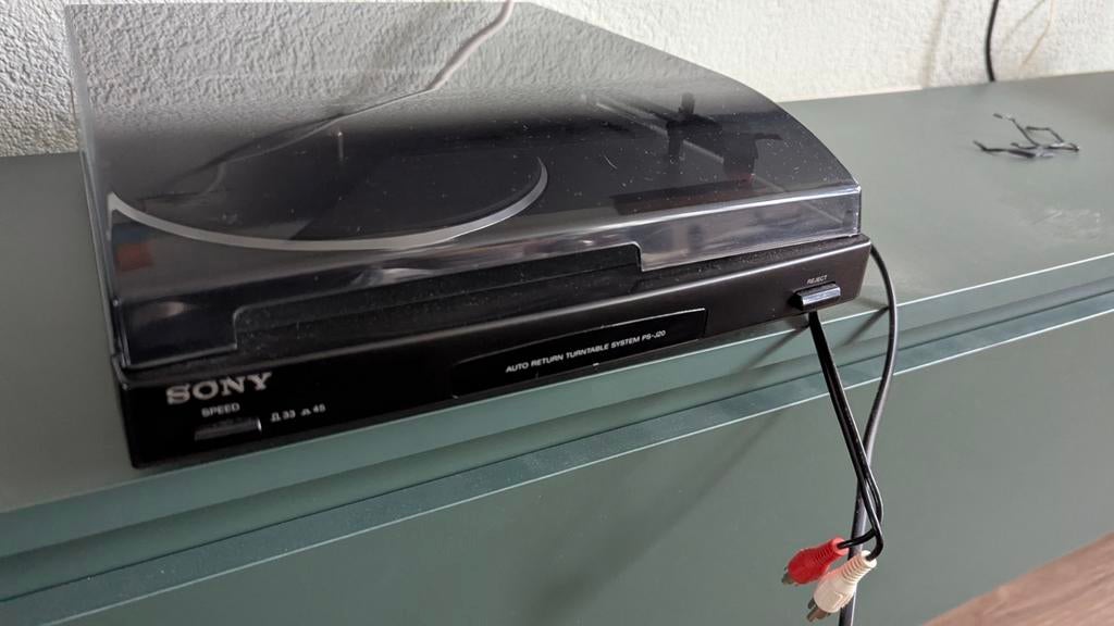 Sony platenspeler in prima staat, Gebruikt, Automatisch, Ophalen of Verzenden, Platenspeler