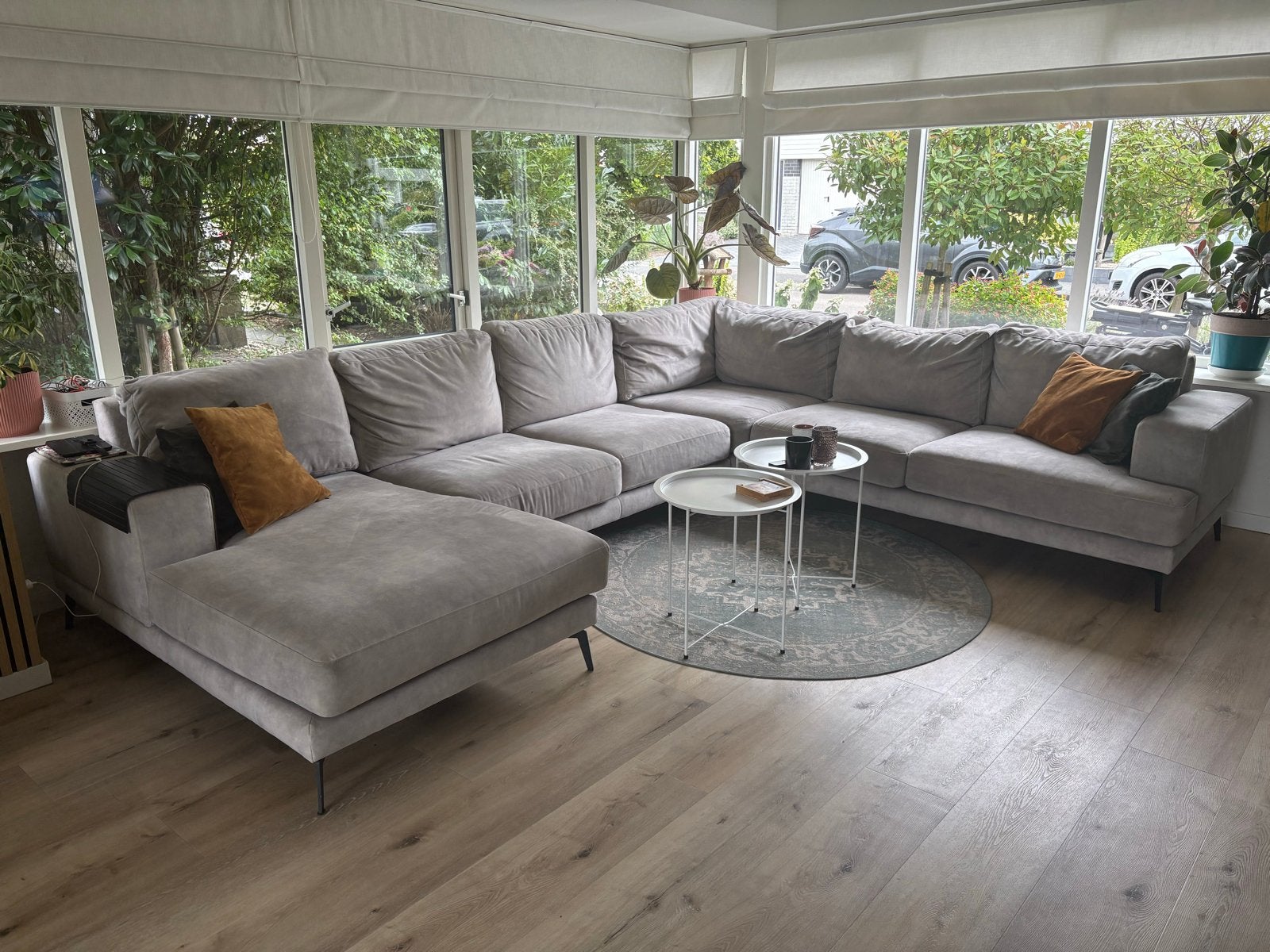 Bank van Pronto Acante - Adore Oyster (3 jaar oud), Ophalen, Gebruikt, 100 tot 125 cm, Hoekbank