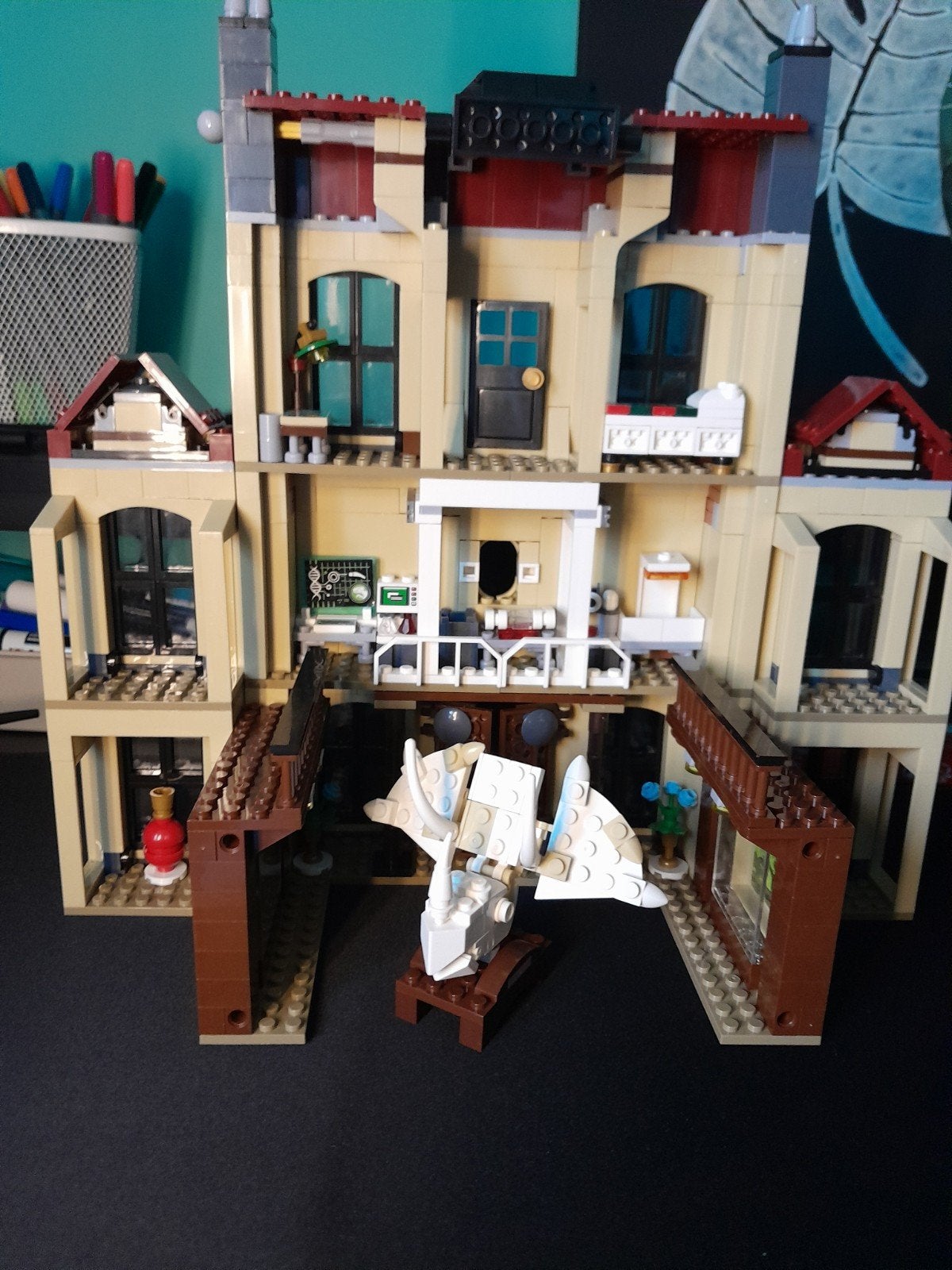 Grote Jurassic World Set - indorraptor en blue, Ophalen of Verzenden, Zo goed als nieuw, Overige merken