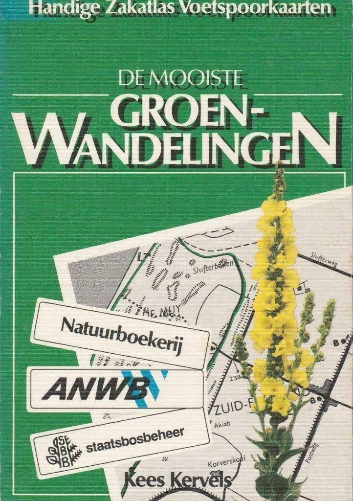 De Mooiste Groen-Wandelingen - Kees Kervels, Overige merken, Fiets- of Wandelgids, Ophalen of Verzenden, Zo goed als nieuw