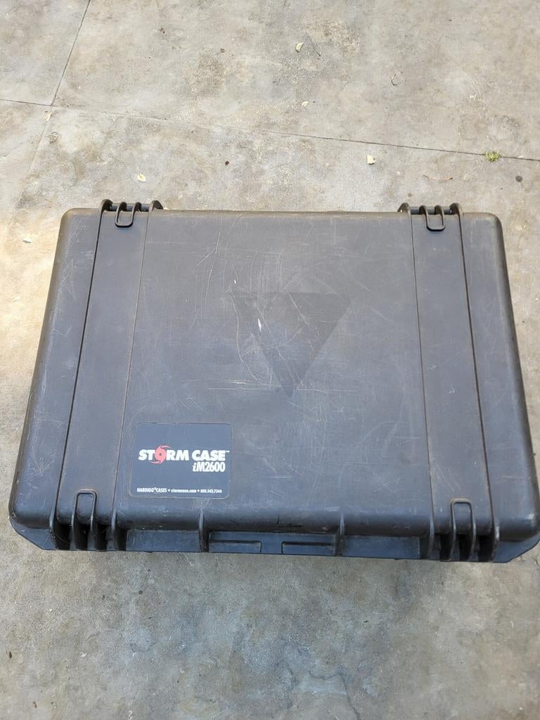 Stormcase pelicase iM2600, Ophalen, Overige instrumenten
