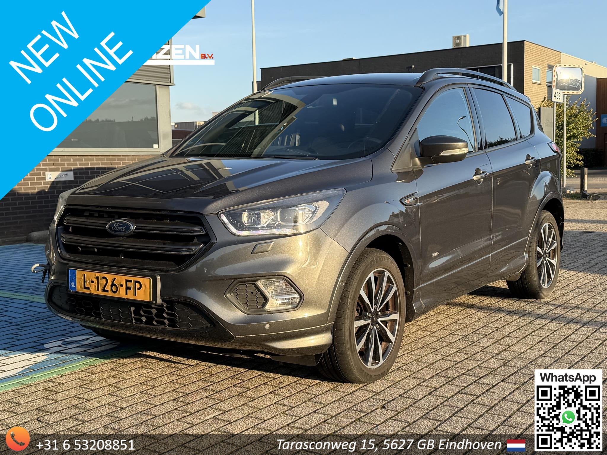 Ford Kuga 1.5 EcoBoost ST Line | LET OP MOTOR DEFECT! | Auto, Euro 6, 4 cilinders, 1850 kg, Parkeerassistent