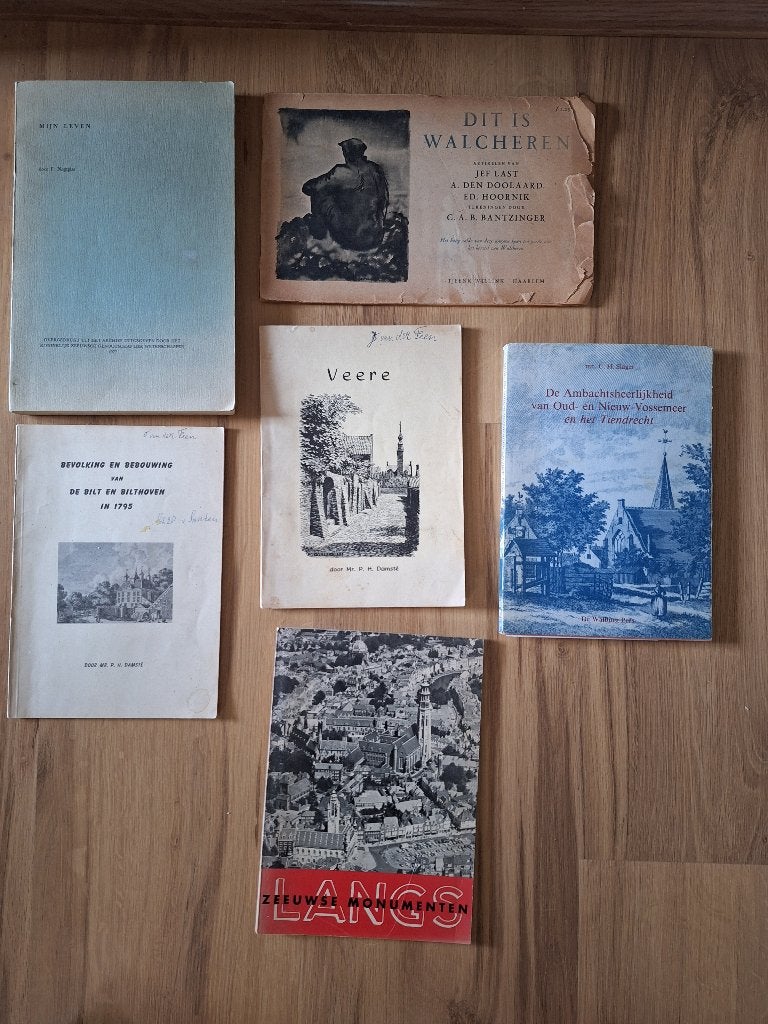 Oude boekjes over Zeeland en Bilthoven, Ophalen of Verzenden, 19e eeuw, Gelezen
