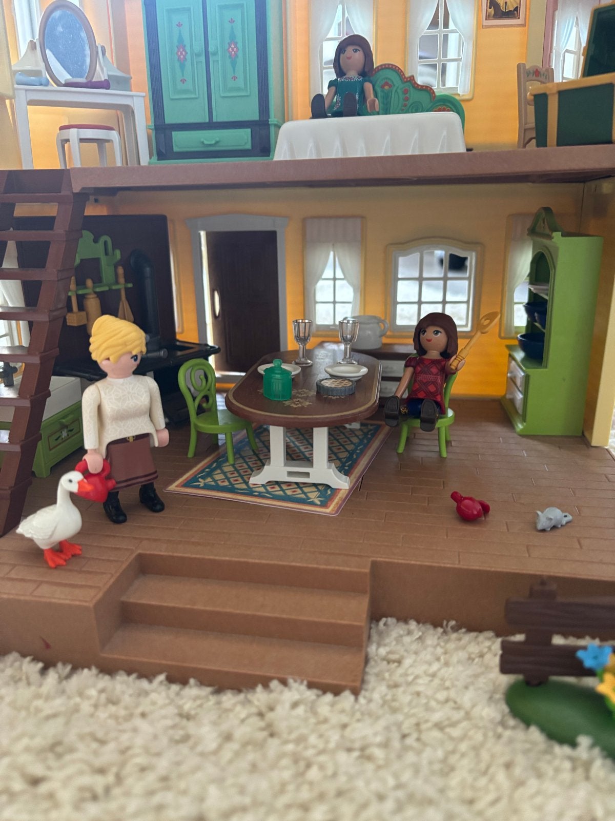 Playmobil Spirit Lucky's huis - 9475 met extra's, Ophalen of Verzenden, Gebruikt, Poppenhuis
