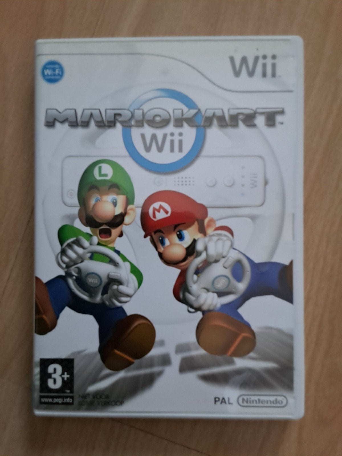 Mario Kart Wii - Het Populairste Race Spel -  Goed als Nieuw, Racen en Vliegen, Ophalen of Verzenden, Zo goed als nieuw, Eén computer