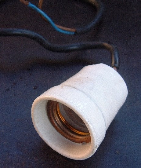 Fitting en Ringen E 27 Porselein Fittingsringen, Ophalen of Verzenden