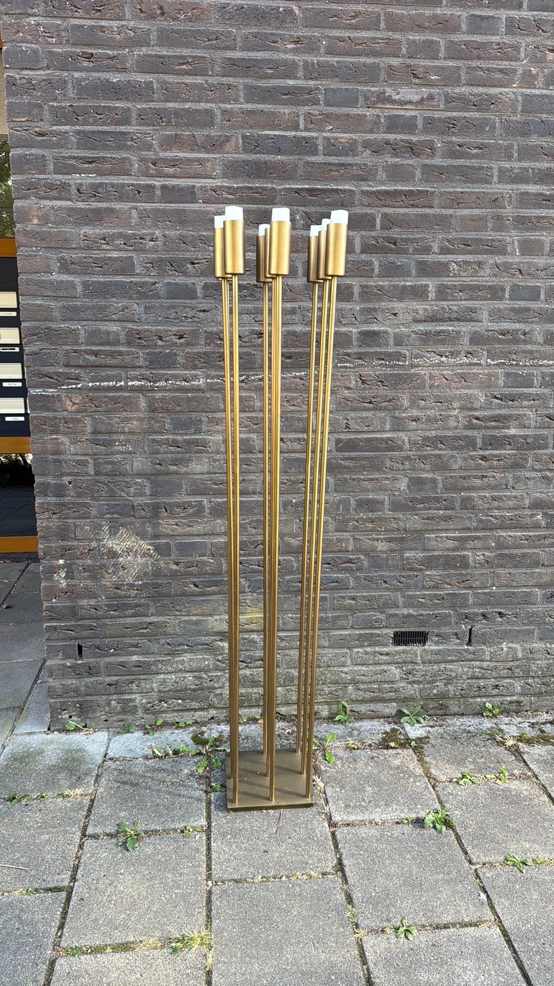 Mooie fakkel te koop – sfeervol en decoratief, Tuin en Terras, Ophalen, Zo goed als nieuw