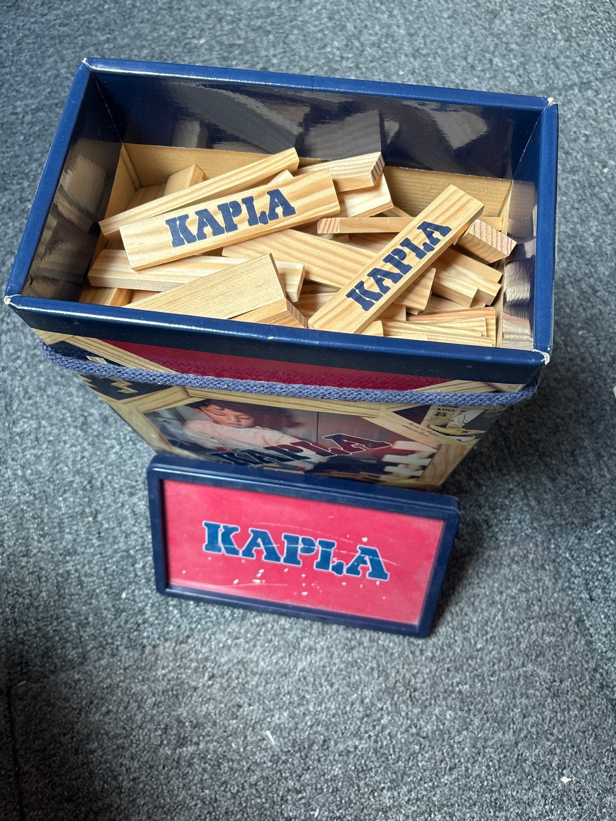 Kapla bouwblokken set, Kinderen en Baby's, Speelgoed | Overig, Ophalen of Verzenden, Gebruikt, Jongen of Meisje