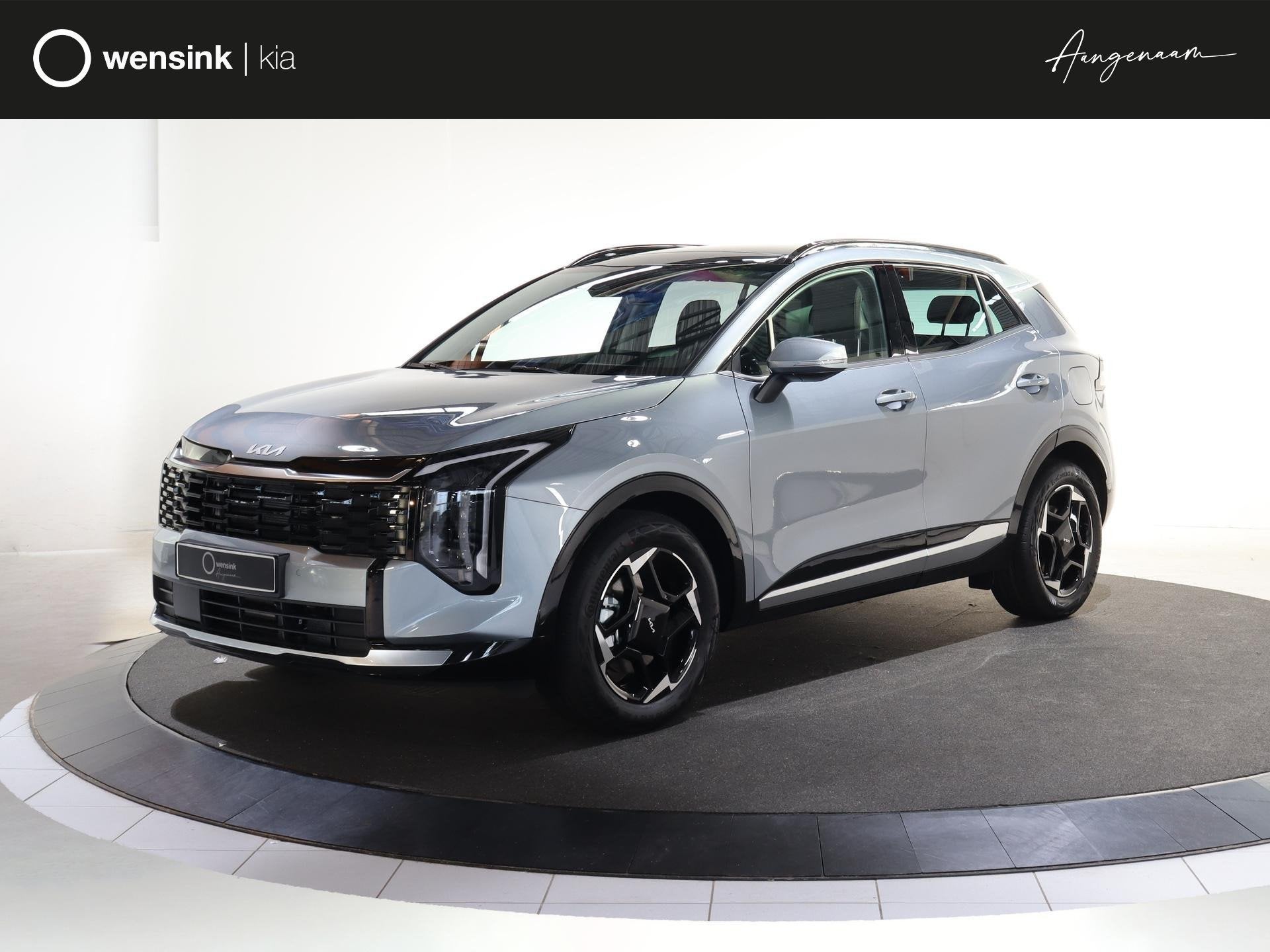 Kia Sportage 1.6 T-GDi Hybrid DynamicPlusLine | Panoramadak, Auto's, 4 cilinders, Leder en Stof, SUV of Terreinwagen, 239 pk