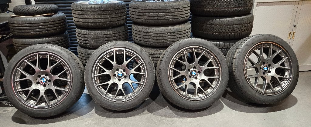 BBS CH-R II Platinum Black 20" Breedset -absolute nieuwstaat, Auto-onderdelen, Banden en Velgen, Ophalen, Gebruikt, 255 mm, Velg(en)