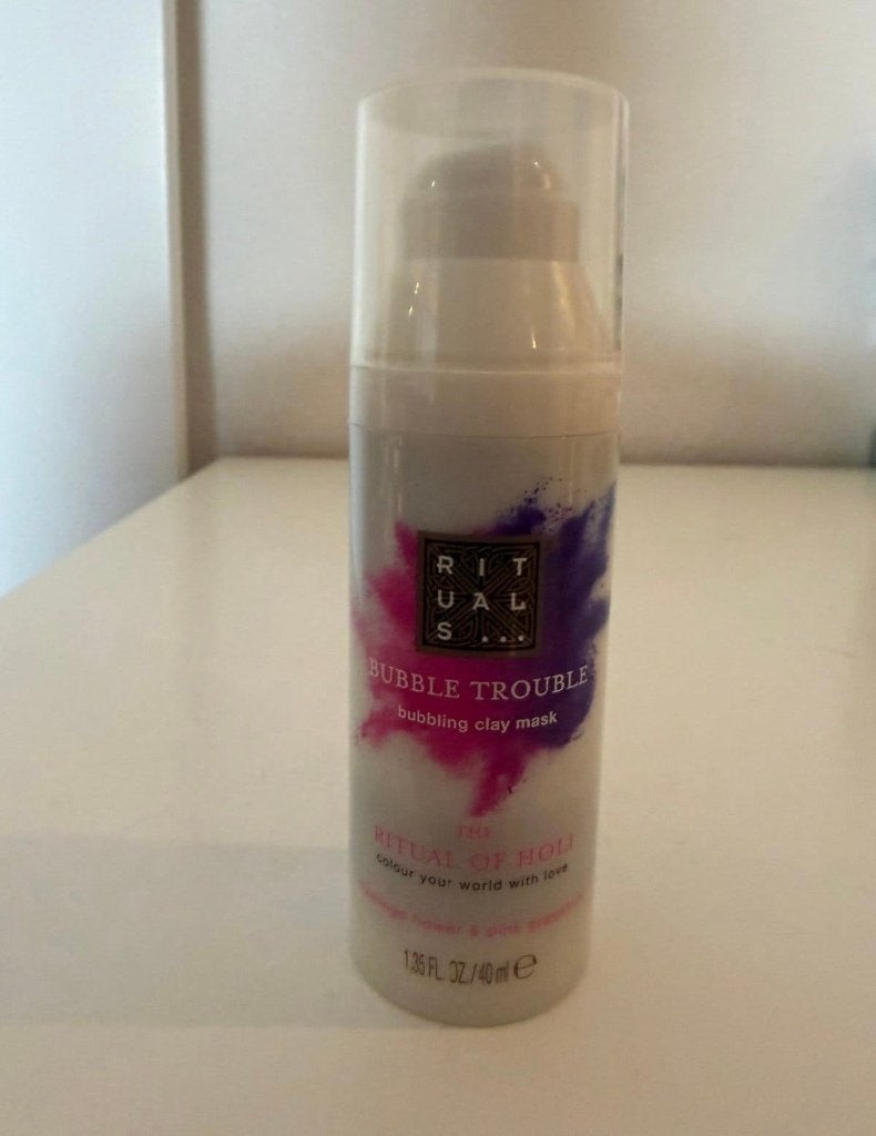 Nieuw Rituals Holi bubble trouble bubbling clay mask 40ml, Ophalen of Verzenden, Nieuw, Bodylotion, Crème of Olie