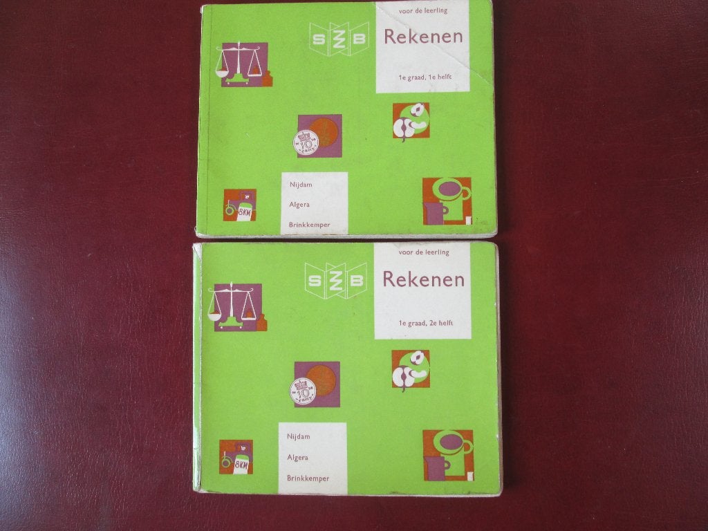 Rekenen, voor de leerling, door S. J. Nijdam, 2 delen, Ophalen of Verzenden, Gelezen, Overige niveaus, Wiskunde A