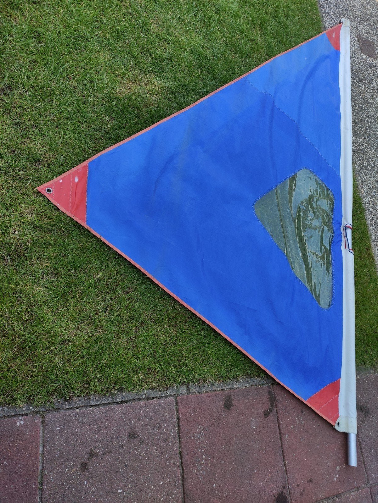 Surfzeil, Watersport en Boten, Windsurfen, Ophalen of Verzenden, Gebruikt, Zeil