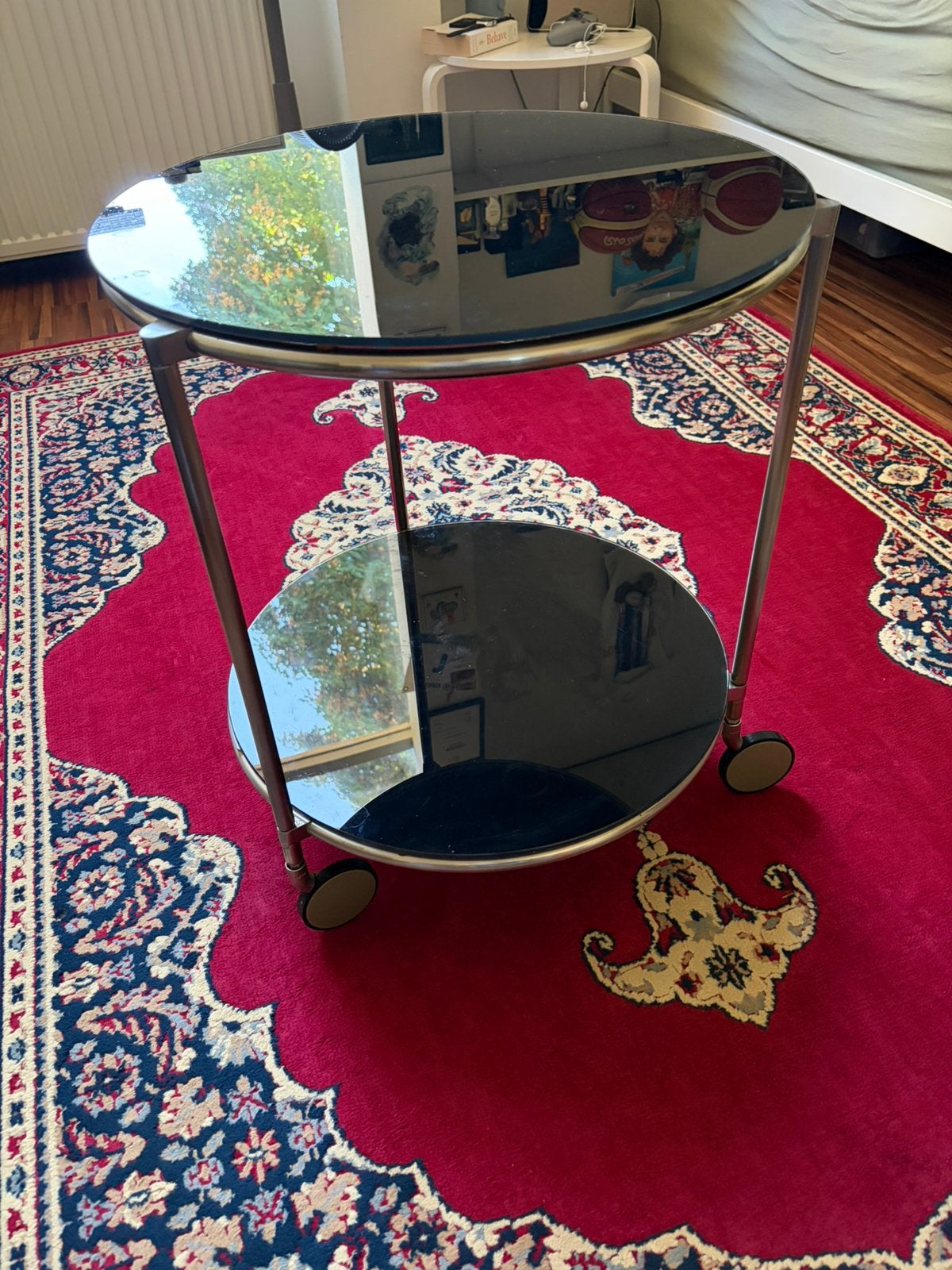 Vintage serveerwagen – Ehlen Johansson, Huis en Inrichting, Ophalen, 50 – 75, Minder dan 50 cm, 50 tot 100 cm