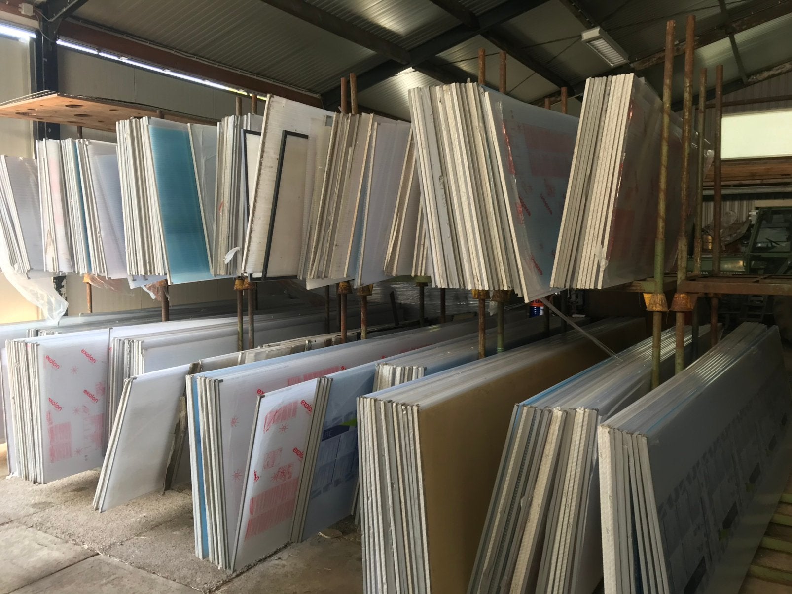 Polycarbonaat platen te koop – helder of opaal, Kunststof, Overige kleuren, Overige typen, Nieuw