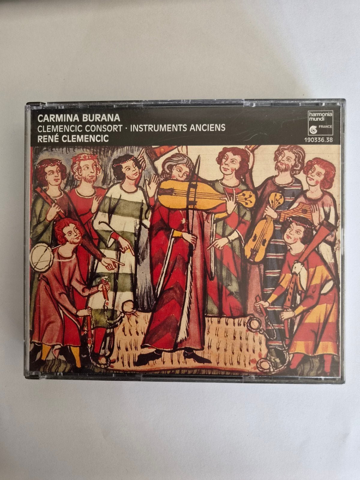 Carmina Burana - Clemencic Consort - René Clemencic CD, Cd's en Dvd's, Overige componisten, Zo goed als nieuw, Oratorium, Inclusief doosje