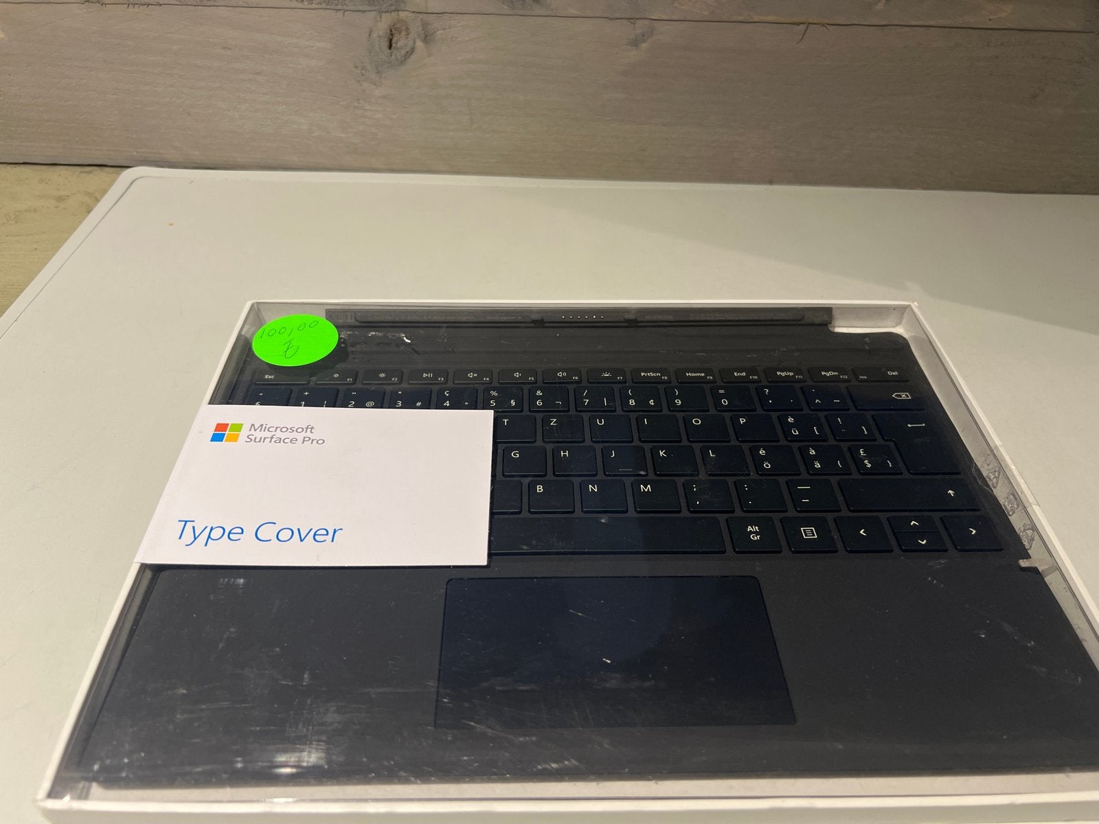 Microsoft Surface Pro Type Cover - Zwart (QWERTZ), N, N, Nieuw, Ophalen of Verzenden