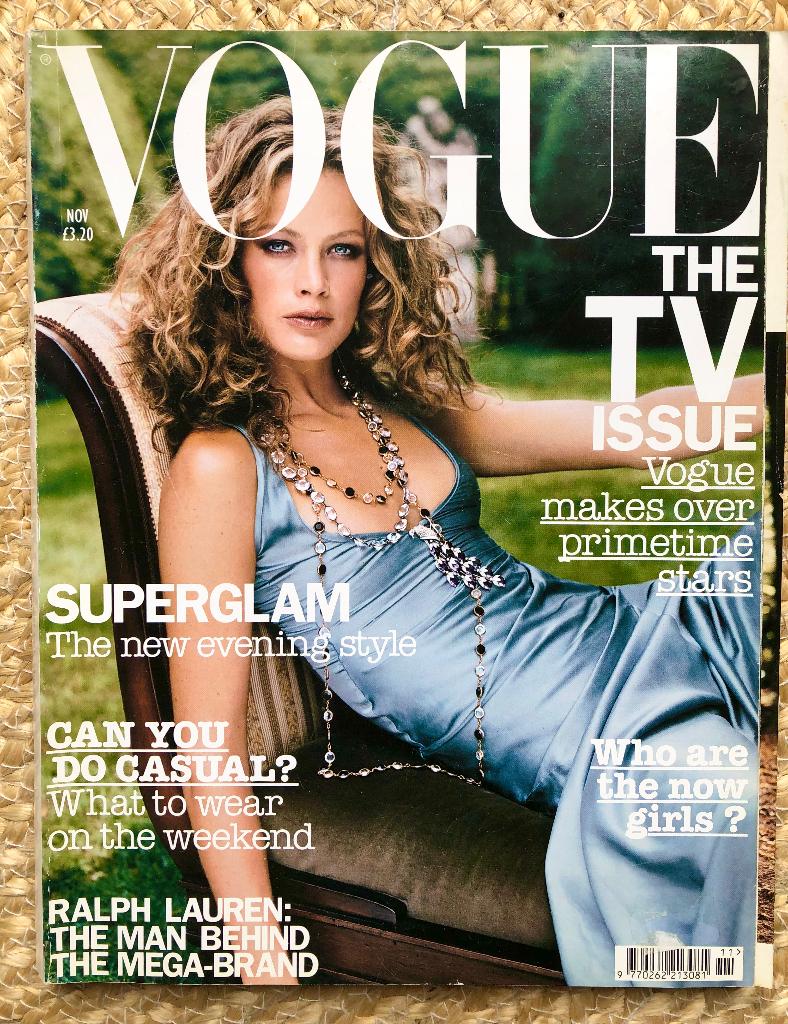 Vogue British November 2002, Ophalen of Verzenden, Gelezen, Glossy