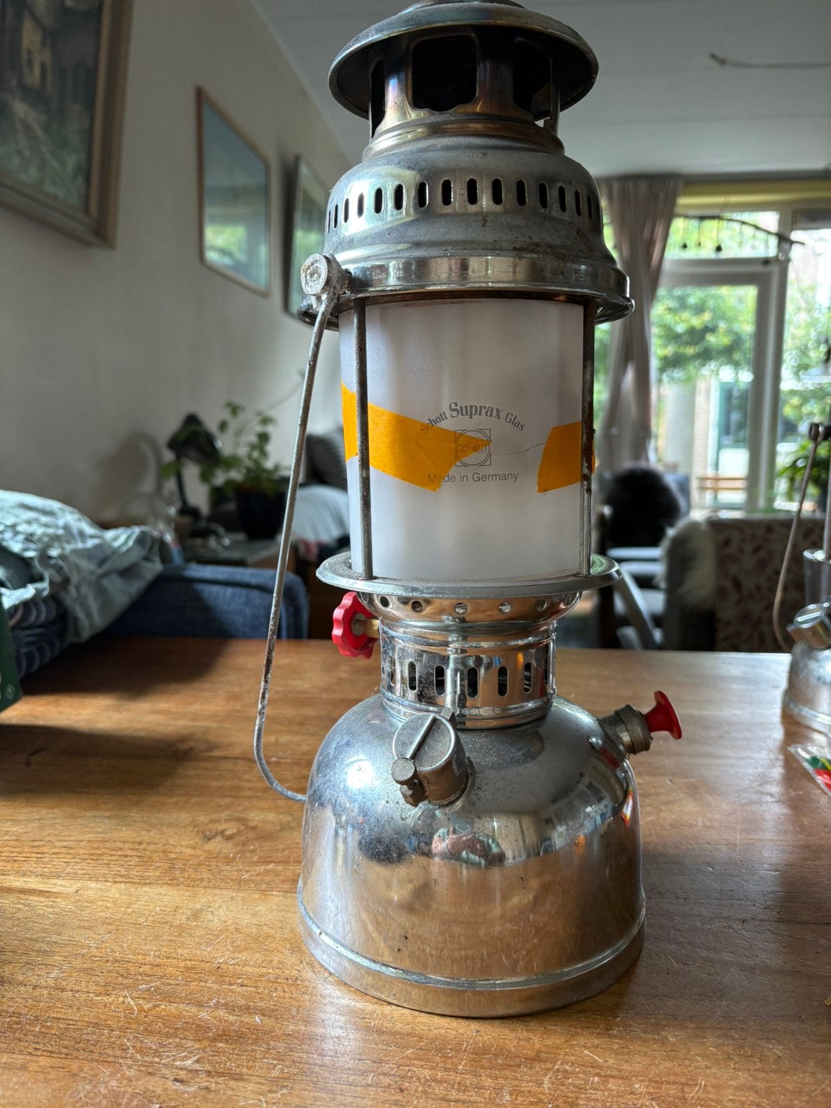 Petroleum lamp, Antiek en Kunst, Antiek | Lampen, Ophalen
