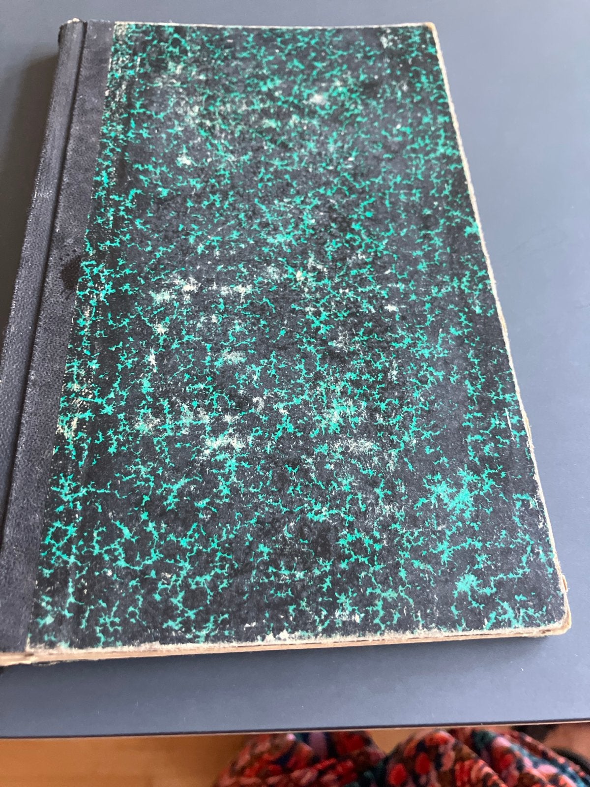 Oud kasboek/notitieboekje met handgeschreven notities, Ophalen of Verzenden, 20e eeuw of later, Gelezen