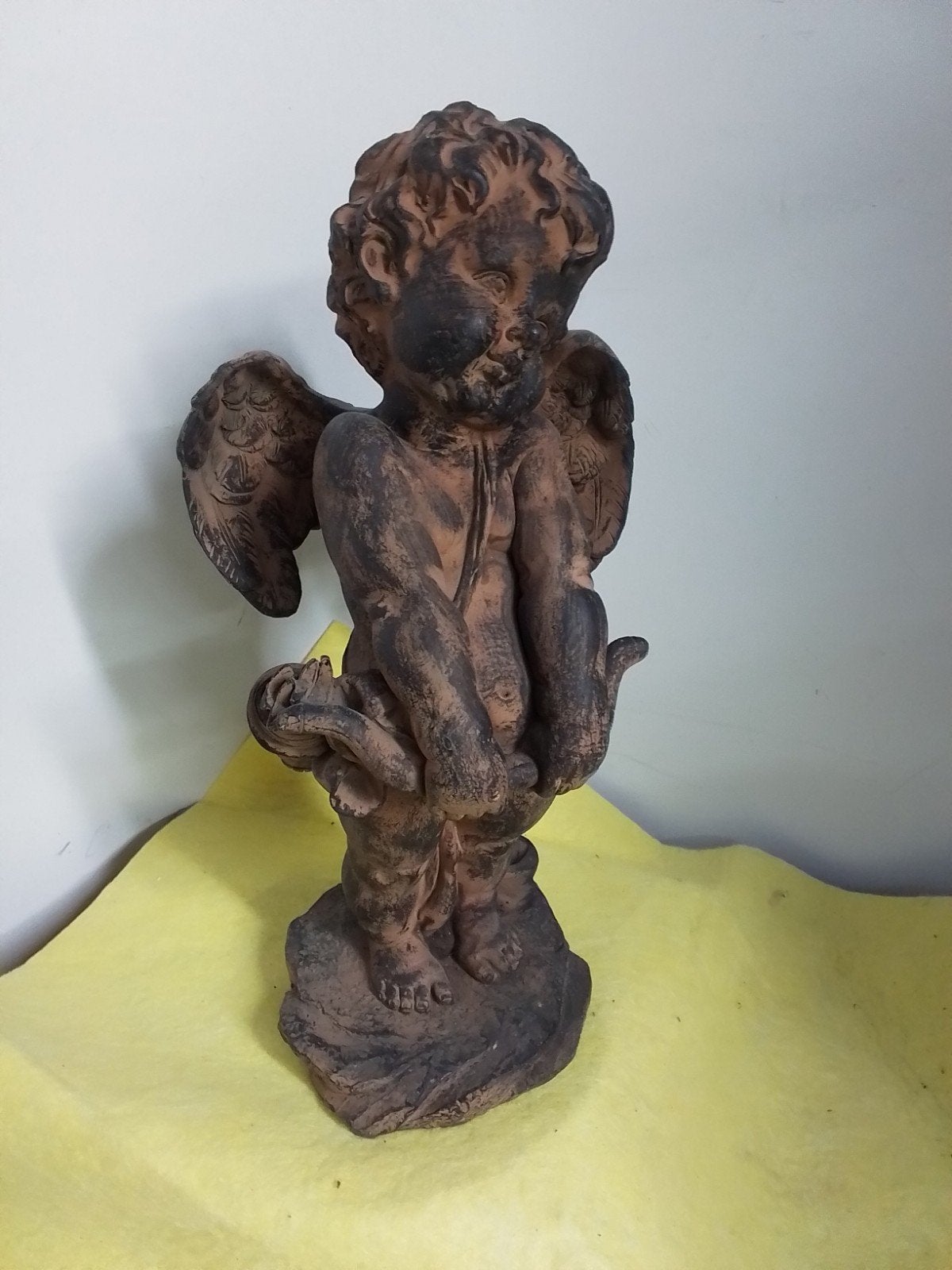 15568) mooie Engel CUPIDO   hoog 31cm, Verzamelen, Beelden en Beeldjes, Ophalen of Verzenden, Zo goed als nieuw