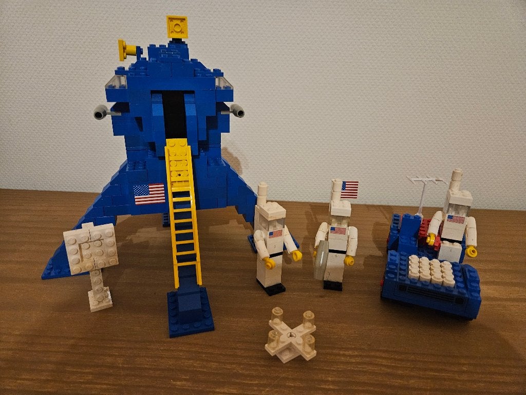 Lego nr. 367-- Moon Landing - Maanlanding - Vintage, Lego, Ophalen of Verzenden, Zo goed als nieuw, Space