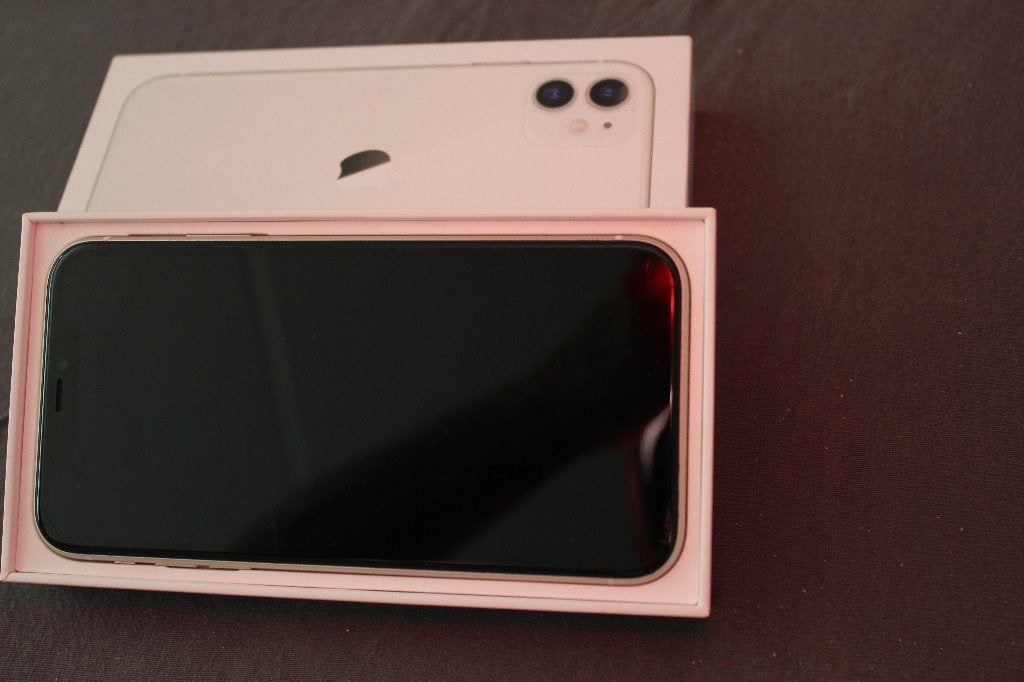 IPhone 11 kleur wit nauwelijks gebruikssporen, Telecommunicatie, Mobiele telefoons | Apple iPhone, Ophalen, Gebruikt, Wit, IPhone 11