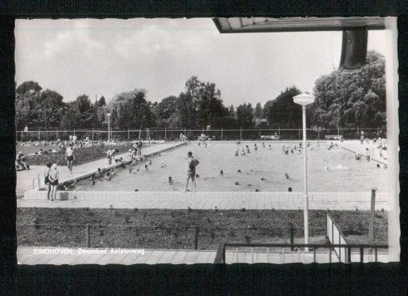 Eindhoven - Zwembad Aalsterweg, Verzenden, 1960 tot 1980, Ongelopen, Noord-Brabant