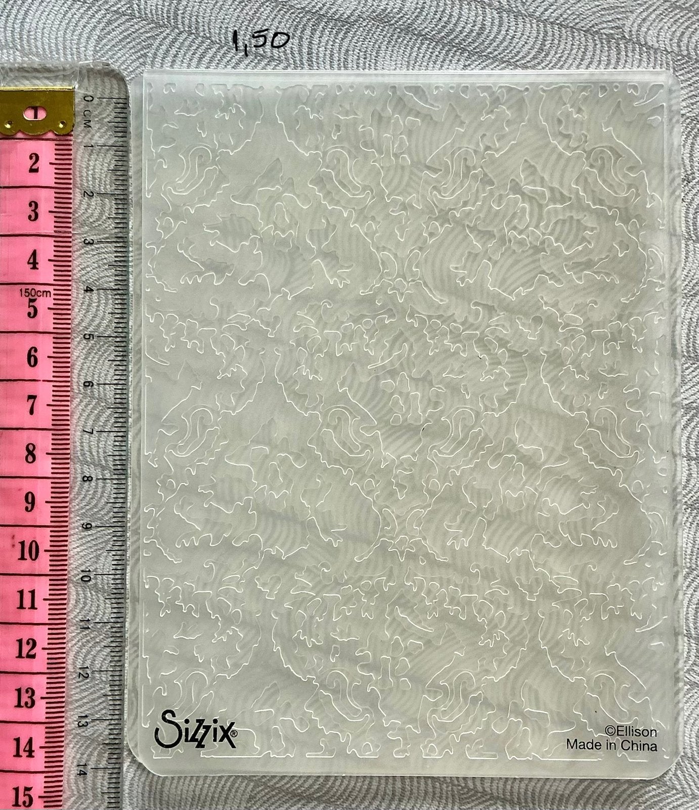 Embossing folder nw, Ophalen of Verzenden, Zo goed als nieuw, Overige thema's, Pons of Mal