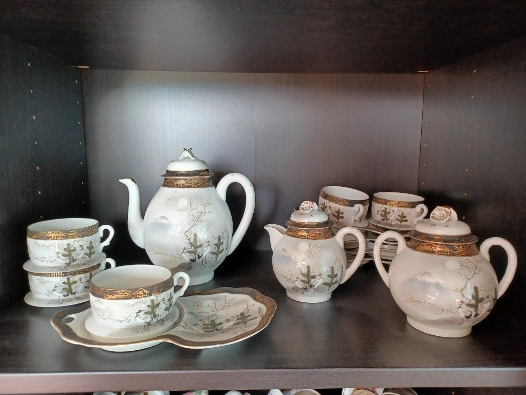 Japans theeservies, Ophalen