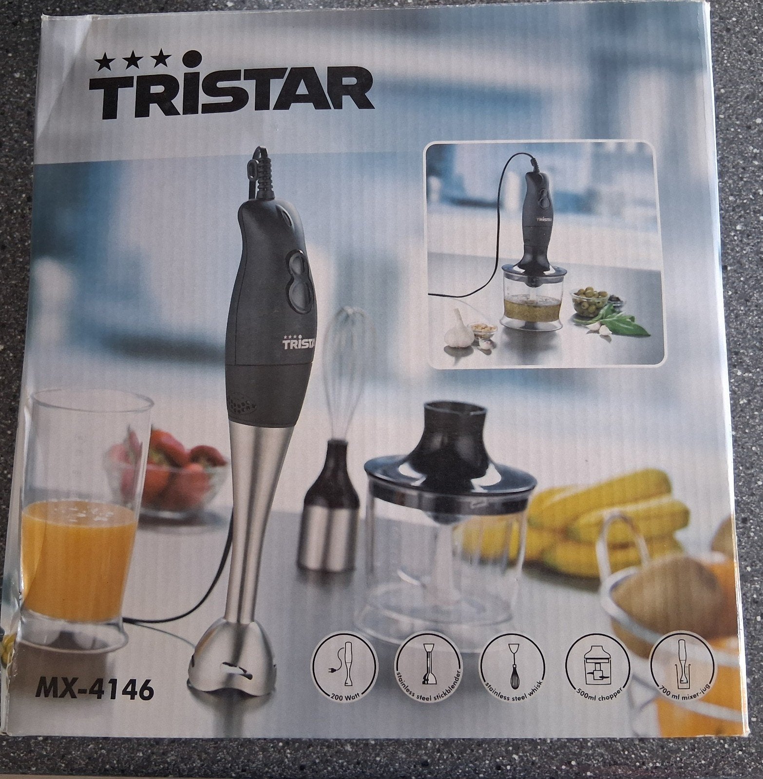 Nieuw: Staafmixer set, Minder dan 1 liter, Ophalen of Verzenden, Nieuw