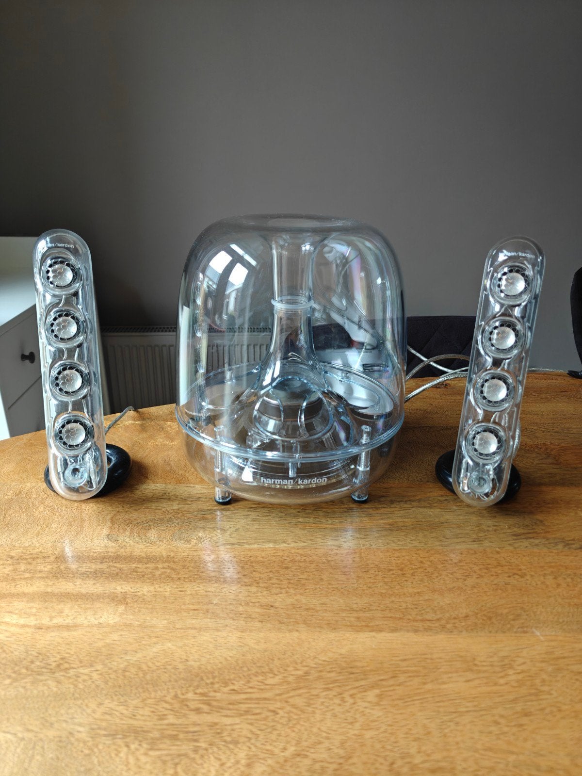 Harman Kardon Soundsticks III 2.1 Luidsprekerset, Ophalen