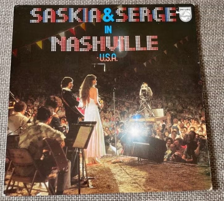 6. LP Saskia & Serge in Nashville, Ophalen of Verzenden, Zo goed als nieuw, 12 inch, Wereldmuziek